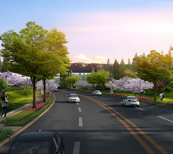 橫梁街道新程線安置點(diǎn)道路工程